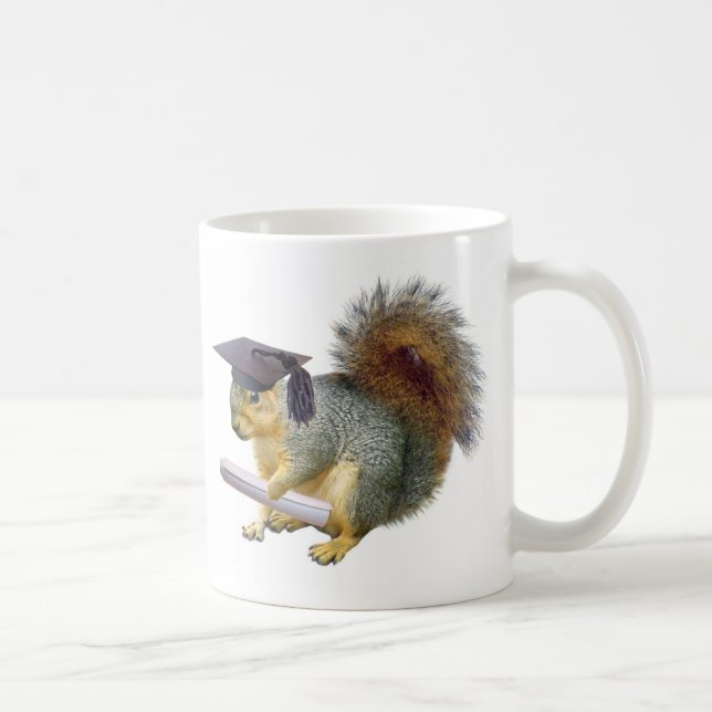 Squirrel Graduation Mug (Right)