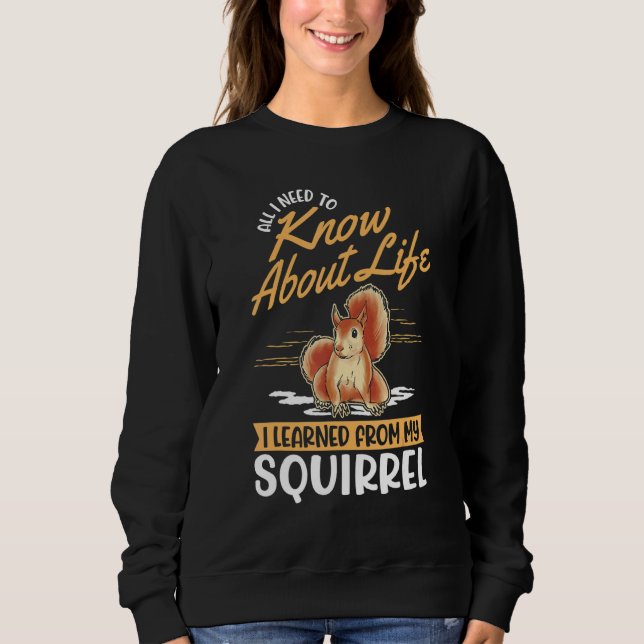 Squirrel Gray Squirrel 1 Sweatshirt (Front)