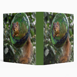 Squirrel Hanging Around 3 Ring Binder