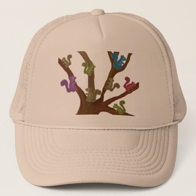 Squirrel Haven Trucker Hat (Front)