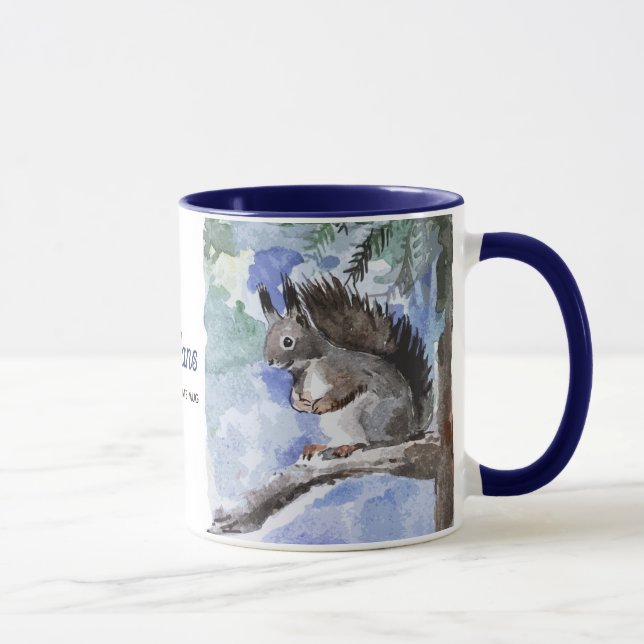 Squirrel hot chocolate mug (Right)