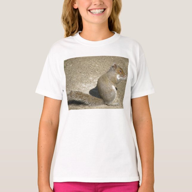 Squirrel Hungry Horatio Kids T Shirt (Front)