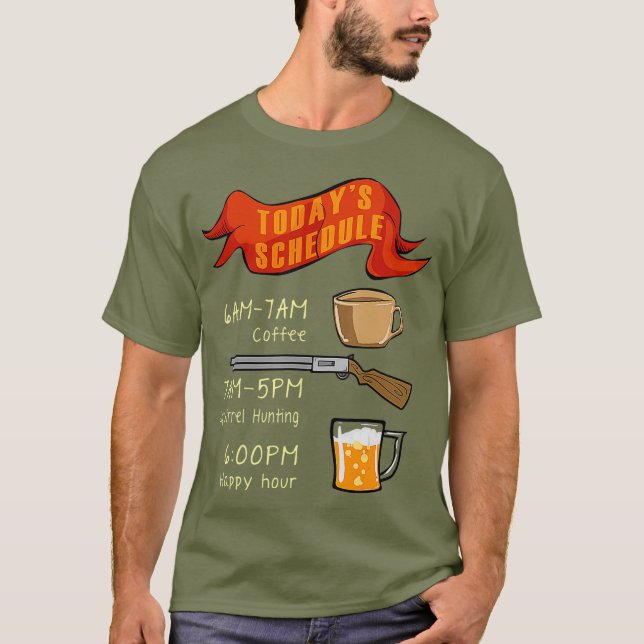 Squirrel Hunting  Accessories Gear Funny Trapper T-Shirt (Front)