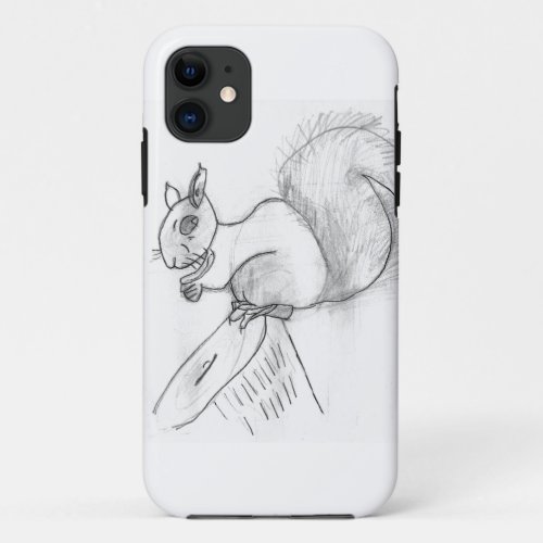 Squirrel I phone 11 case