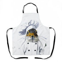 Squirrel in a Chef's Hat