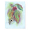 Squirrel in Autumn Dogwood Leaves