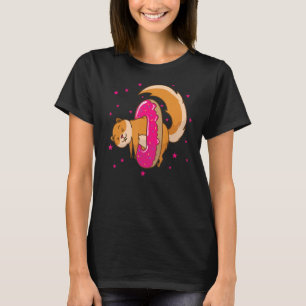 Squirrel in Donut Tree Rodent Nut T-Shirt