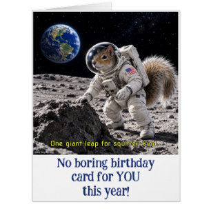 Squirrel in Space Cards