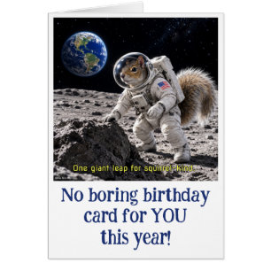Squirrel in Space Cards