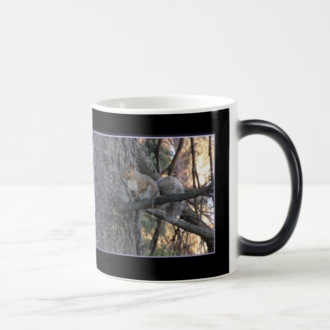 Squirrel in Tree Magic Morphing Mug (Right)