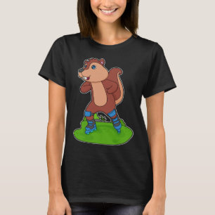 Squirrel Inline skating Roller skates T-Shirt