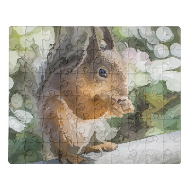 Squirrel Jigsaw Puzzle (Puzzle Horizontal)
