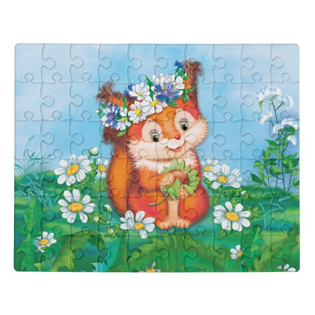 Squirrel Jigsaw Puzzle (Puzzle Horizontal)