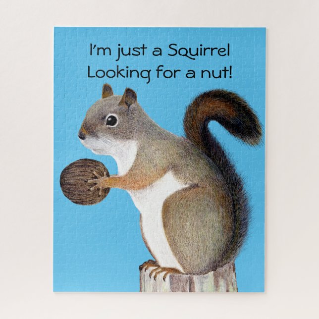 Squirrel Jigsaw Puzzle (Vertical)