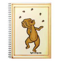 Squirrel Juggle notebook