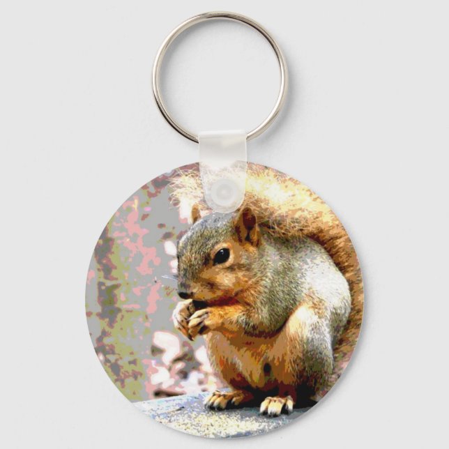 Squirrel Keychain (Front)
