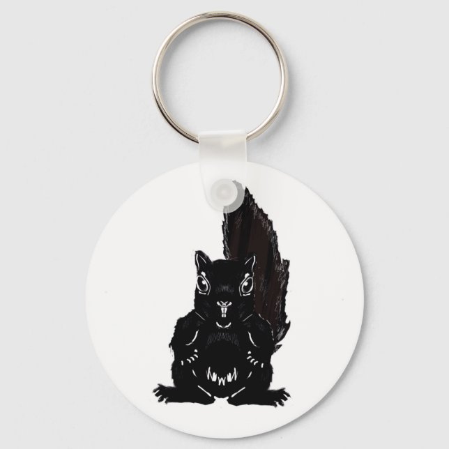 Squirrel Keychain (Front)
