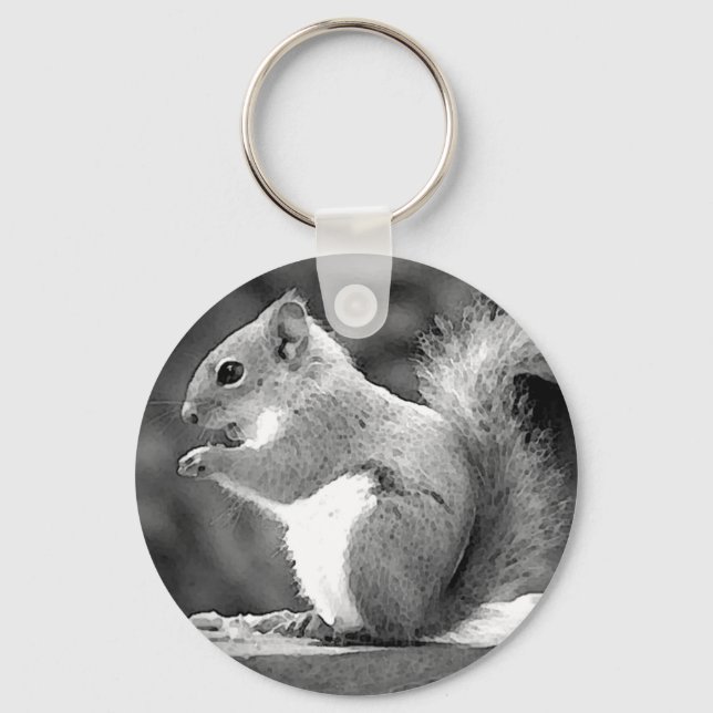 Squirrel Keychain (Front)