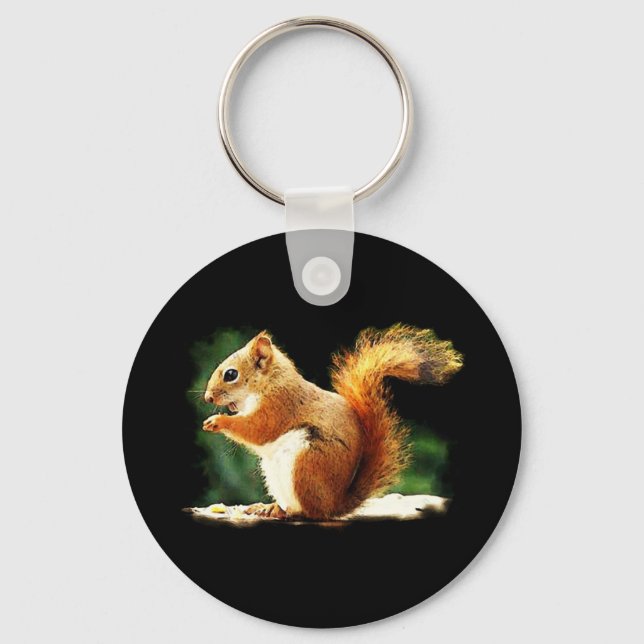 Squirrel Keychain (Front)