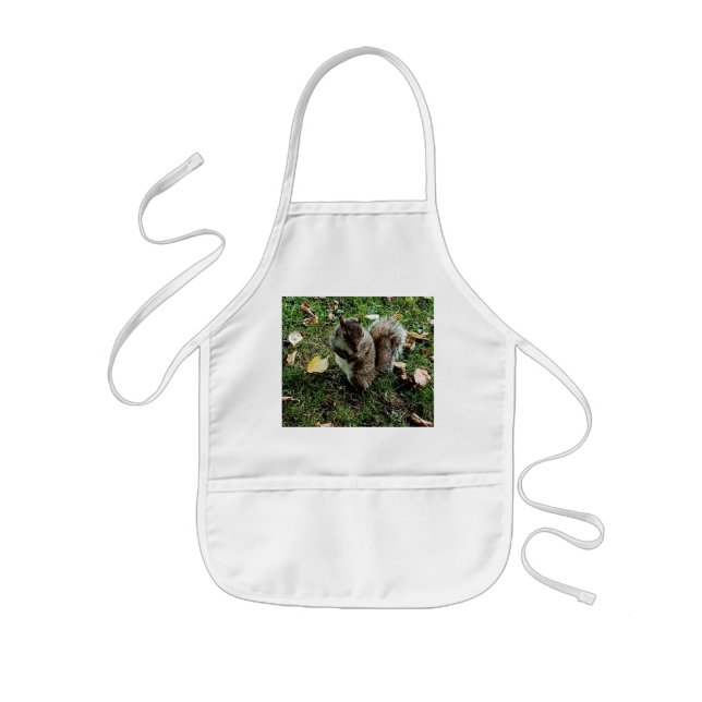 Squirrel Kids' Apron (Front)