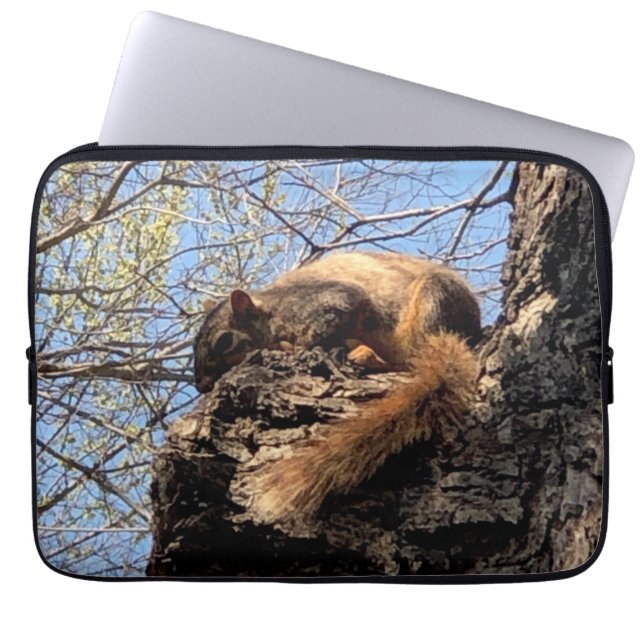 Squirrel Laptop Sleeve (Front)