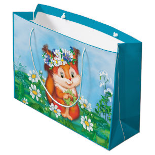 Squirrel Large Gift Bag