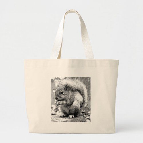 Squirrel Large Tote Bag