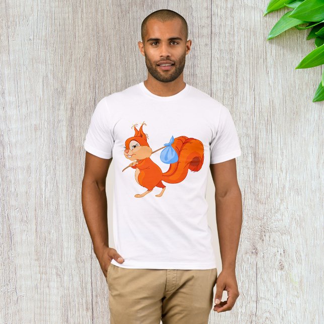 Squirrel Leaving Home Mens T-Shirt (Creator Uploaded)