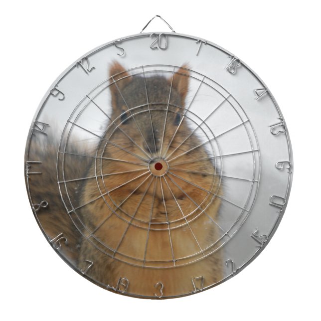 Squirrel Love Dart Board (Front)
