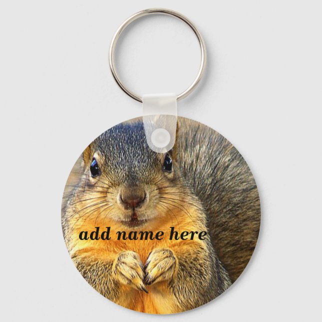 Squirrel Love_ Keychain (Front)