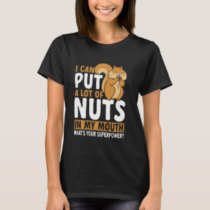 Squirrel Lover Squirrel Whisperer T-Shirt