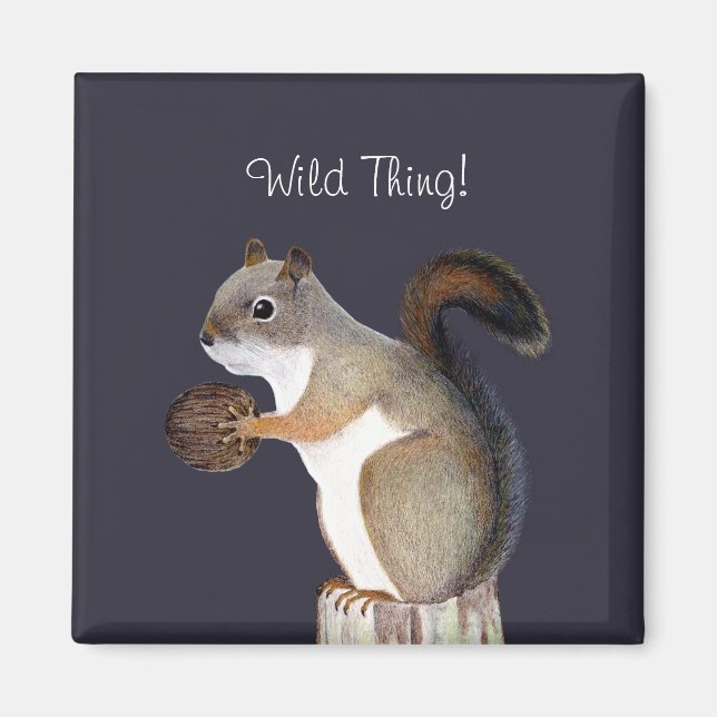 Squirrel Magnet (Front)