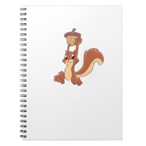 Squirrel Make Me Happy Cute Squirrel Funny Squirre Notebook