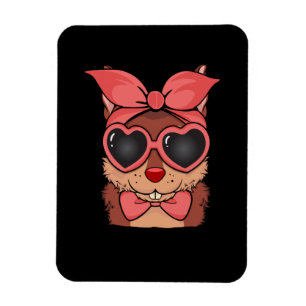 Squirrel Mom Gift Women Lover Cute Squirrel Magnet