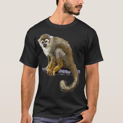 Squirrel Monkey   1221  T_Shirt