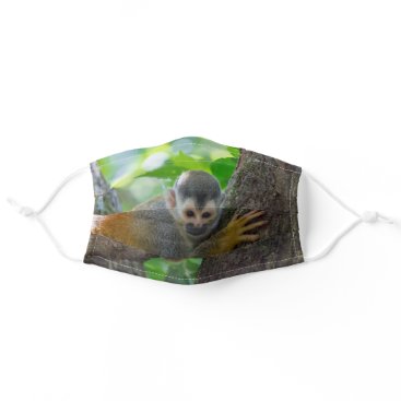 Squirrel monkey in Manuel Antonio NP - Costa Rica Cloth Face Mask Squirrel monkey in Manuel Antonio NP - Costa Rica Cloth Face Mask
