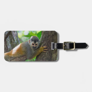Squirrel monkey in Manuel Antonio NP - Costa Rica Luggage Tag