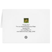 Squirrel Monkeys Cards (Back Horizontal)
