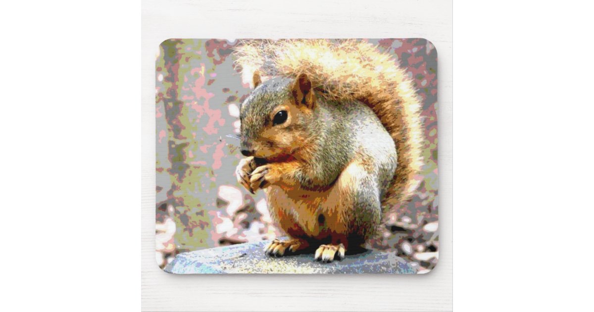 Squirrel Mouse Pad | Zazzle