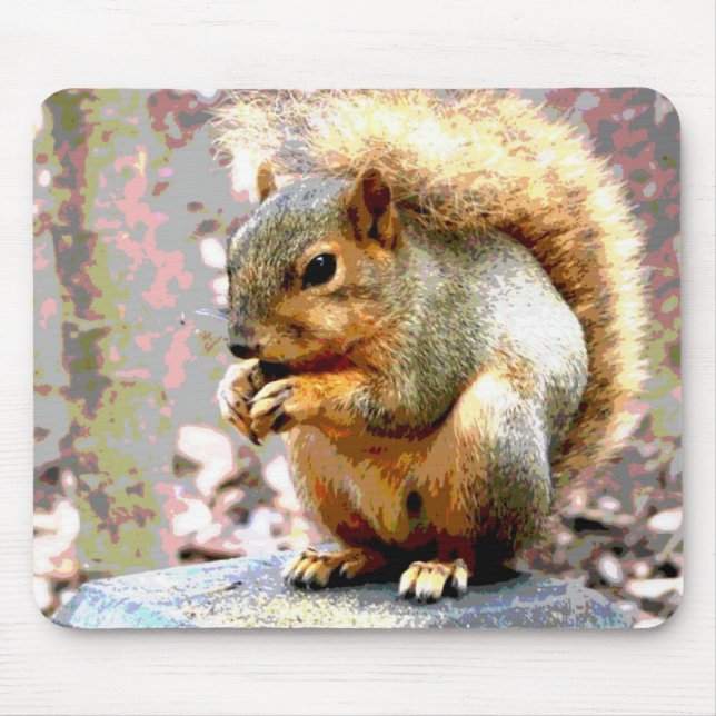 Squirrel Mouse Pad (Front)