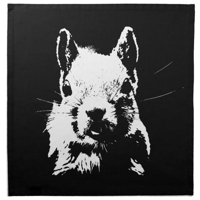Squirrel Napkin (Front)