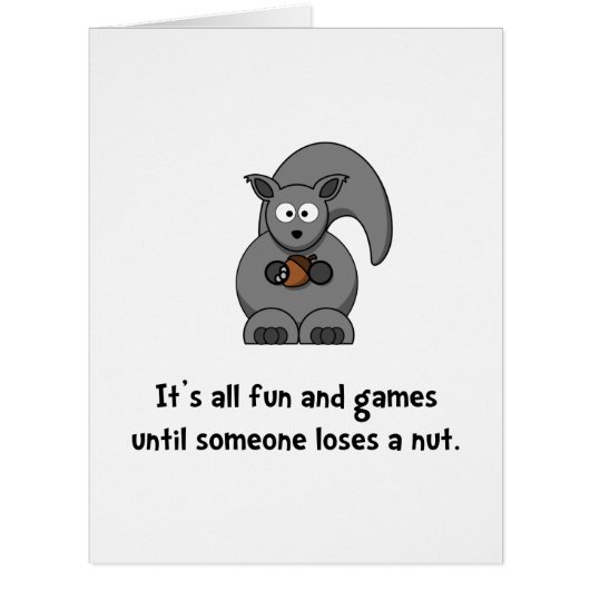 Squirrel Nut Cards (Front)