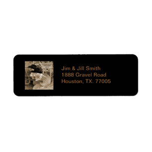 Squirrel Outlaws In The Old West Label