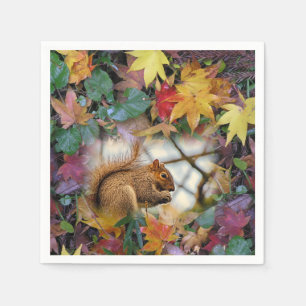 Squirrel Paper Napkins