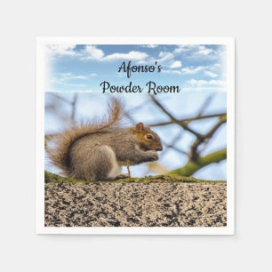 Squirrel Paper Napkins
