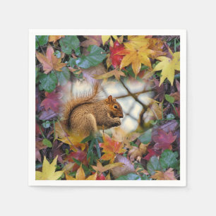 Squirrel Paper Napkins