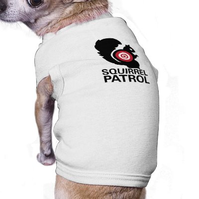 squirrel patrol dog shirt