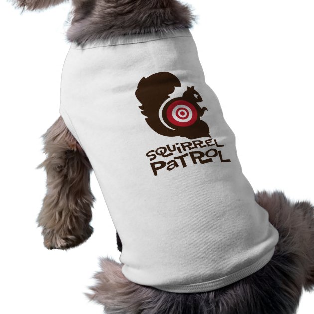 squirrel patrol dog shirt