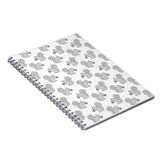 Squirrel Pattern Notebook