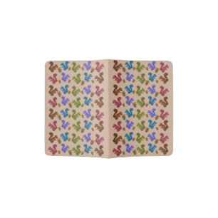 Squirrel Pattern Passport Holder
